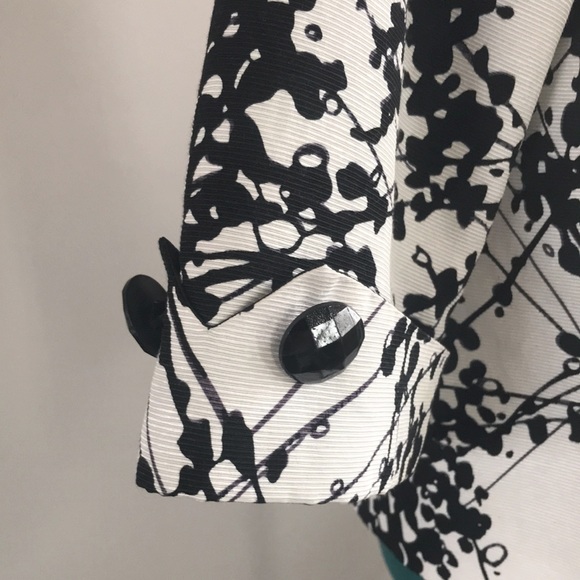 Dress jacket. Black and white - Picture 5 of 7